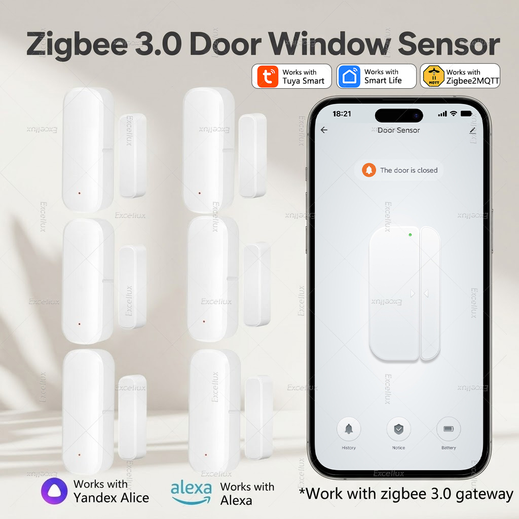 Smart Home Yandex - Tuya Zigbee 3.0 Door Sensor Window