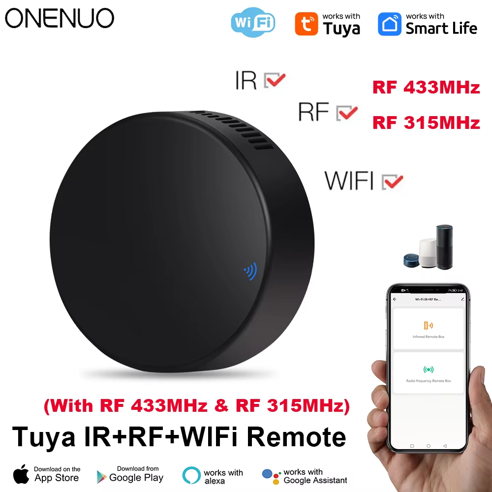 Smart Home Features - Tuya WiFi RF IR Remote Control