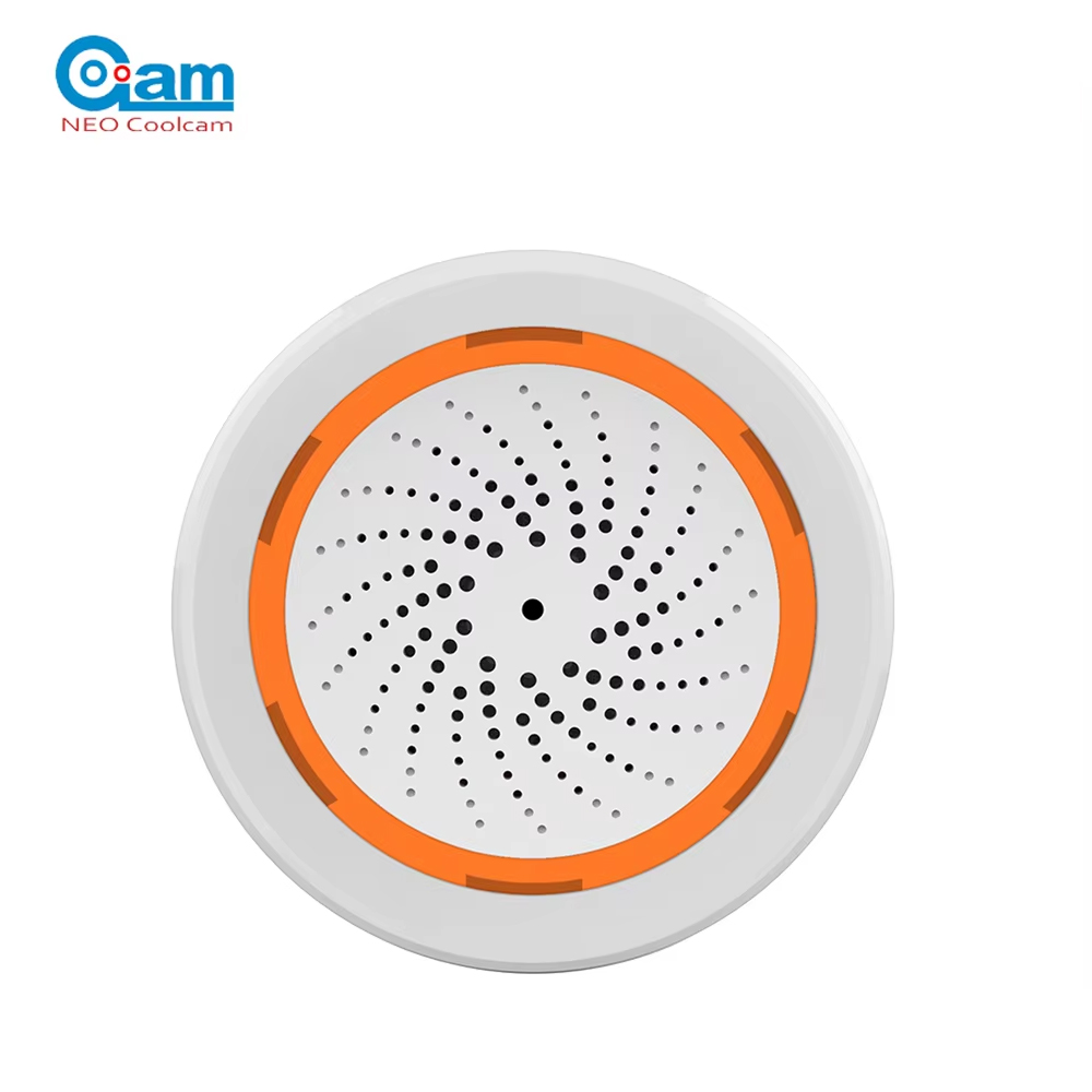 Smart Home Nas - Coolcam Tuya Zigbee Smart Siren Alarm