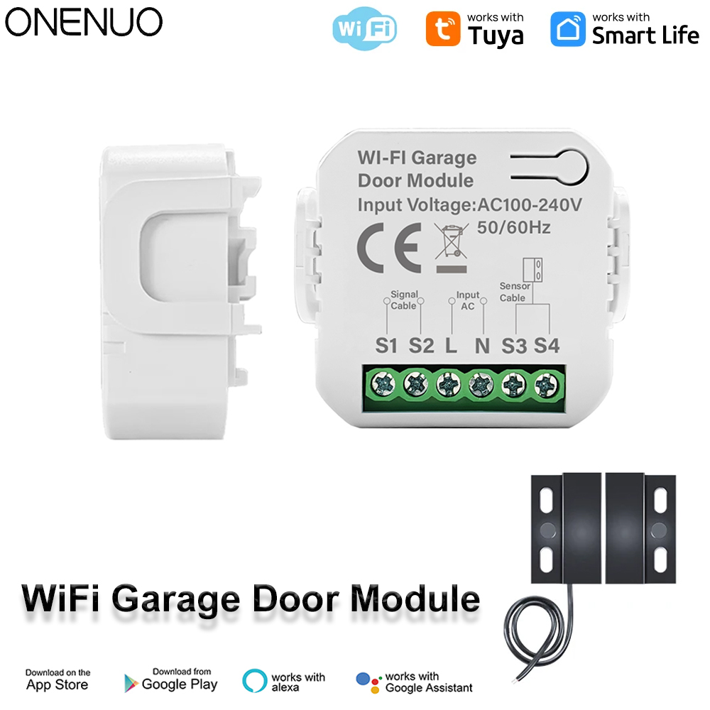 Smart Garage Door Opener - Smart Tuya WiFi Garage Door Switch