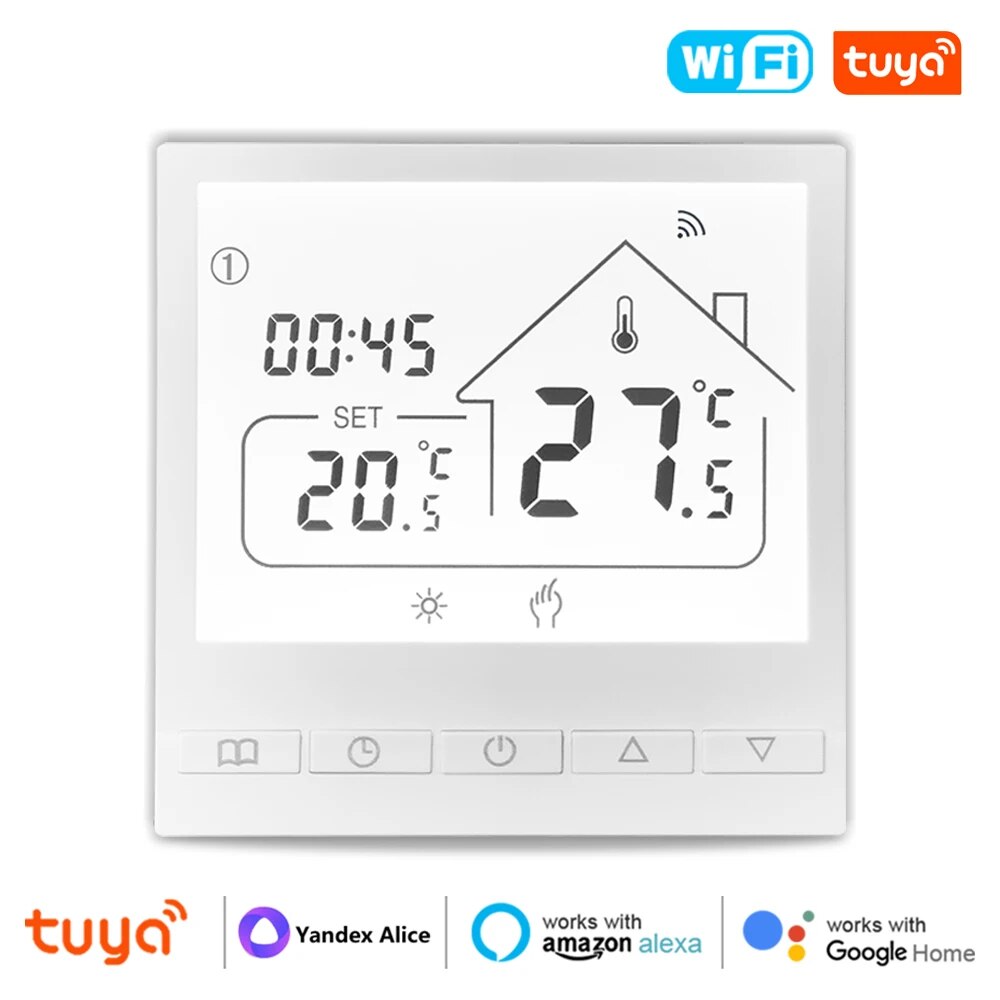 Smart Home Yandex - Tuya Smart WiFi Thermostat Water/Gas Boiler