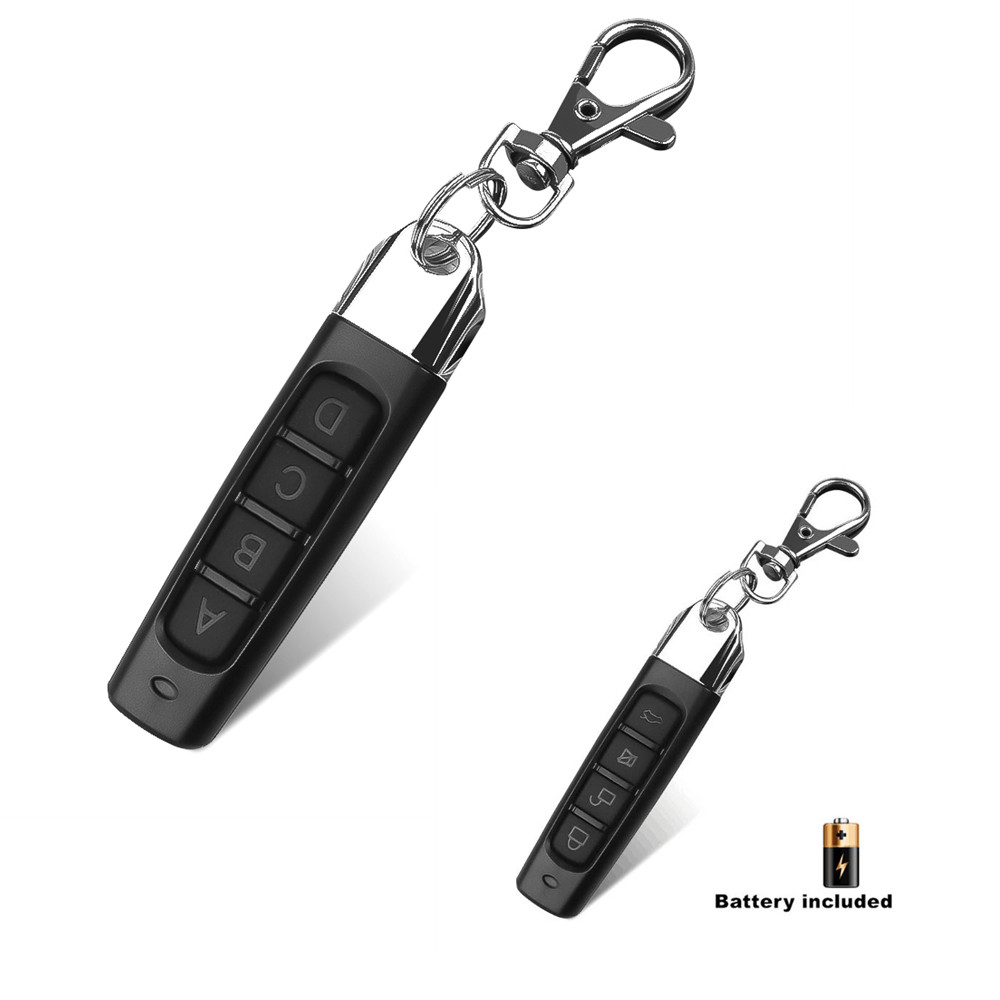 Smart Garage Door Opener - Universal 433MHZ Remote Control 4 Channe