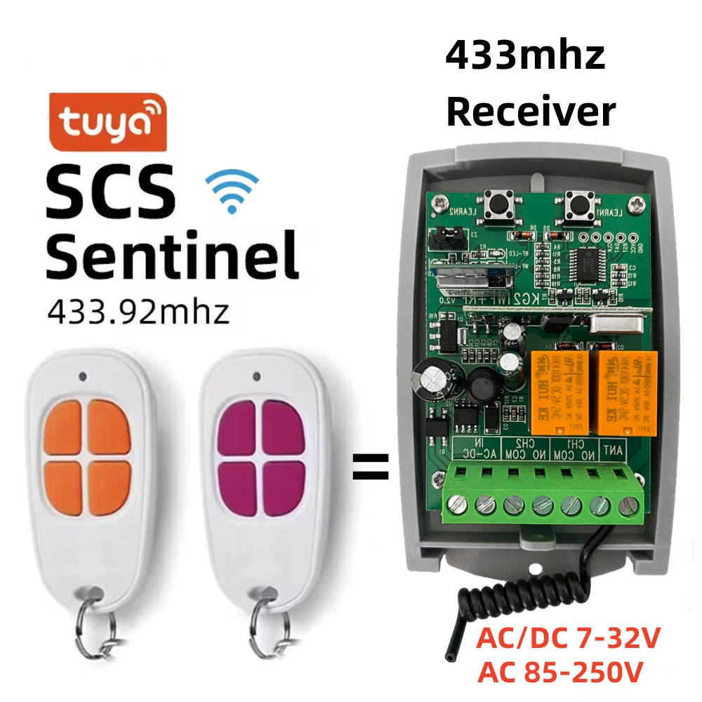 Smart Garage Door Opener - SCS SENTINEL Controller Tuya WiFi Smart