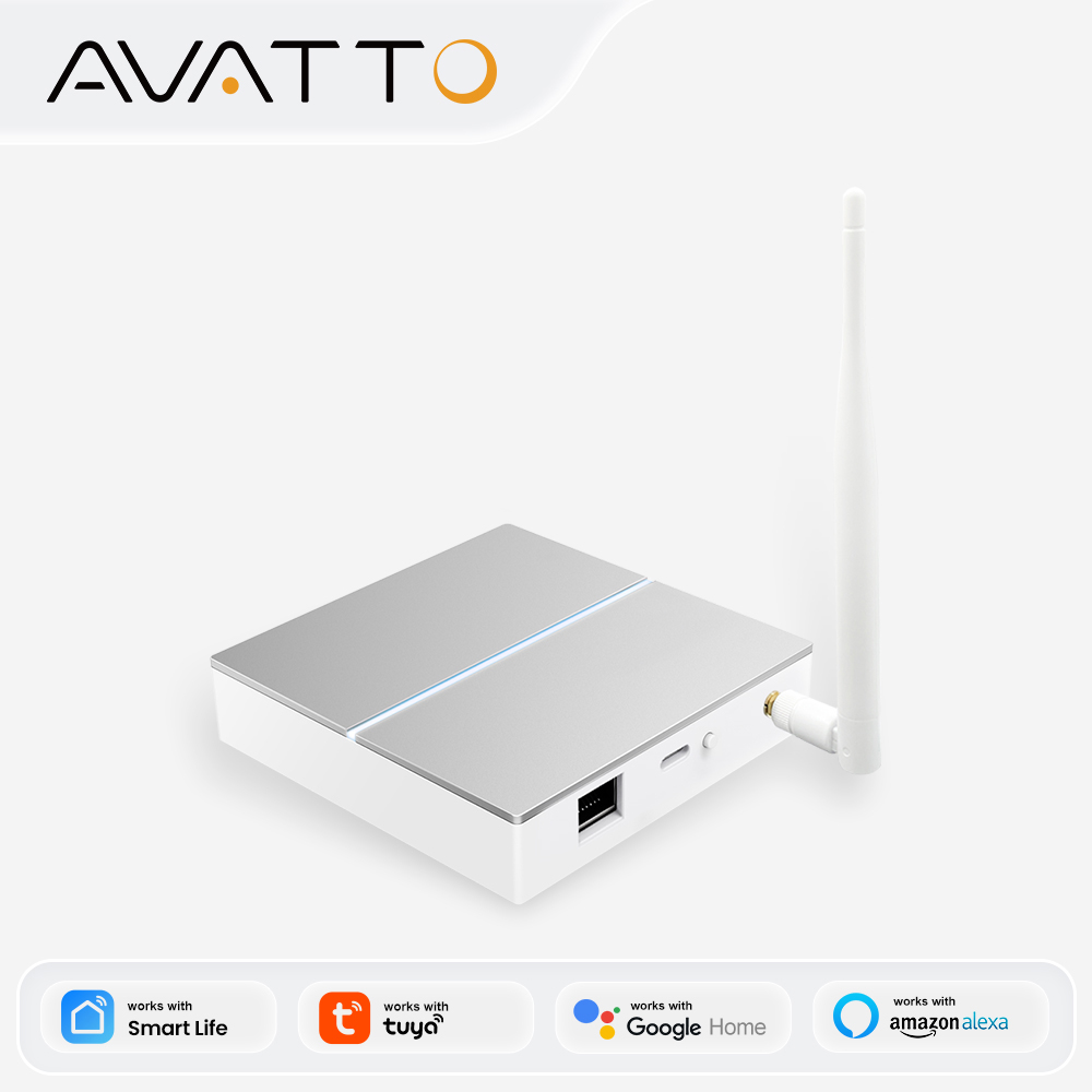 Smart Home Hub Ikea - AVATTO Tuya Zigbee Smart Wired Gateway