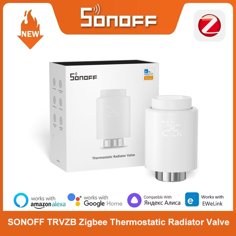 Smart Home Mqtt - SONOFF TRVZB Zigbee 3.0 Thermostatic Radiator