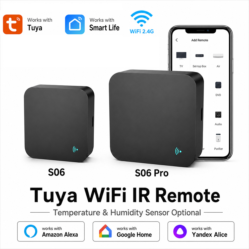 Smart Home Mqtt - Tuya WiFi IR Remote Control Smart