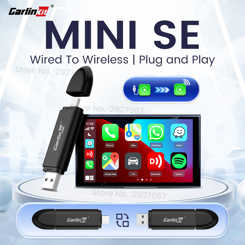 Wifi Smart Plug - CarlinKit MINI 5.0 Pro Wireless CarPlay