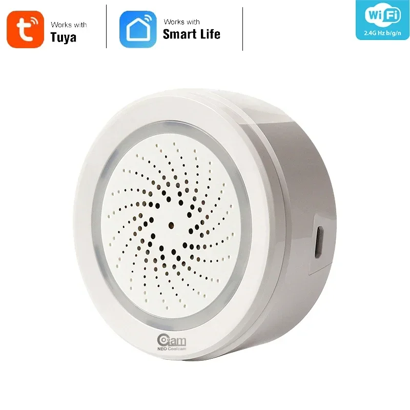 Smart Home Nas - NEO Coolcam Smart Tuya Wifi Siren