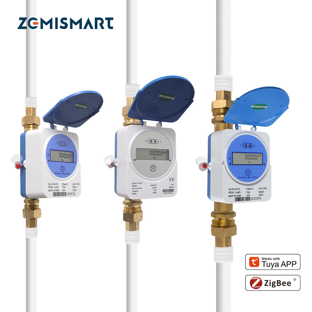 Smart Home Features - Zemismart Zigbee Smart Ultrasonic Water Meter