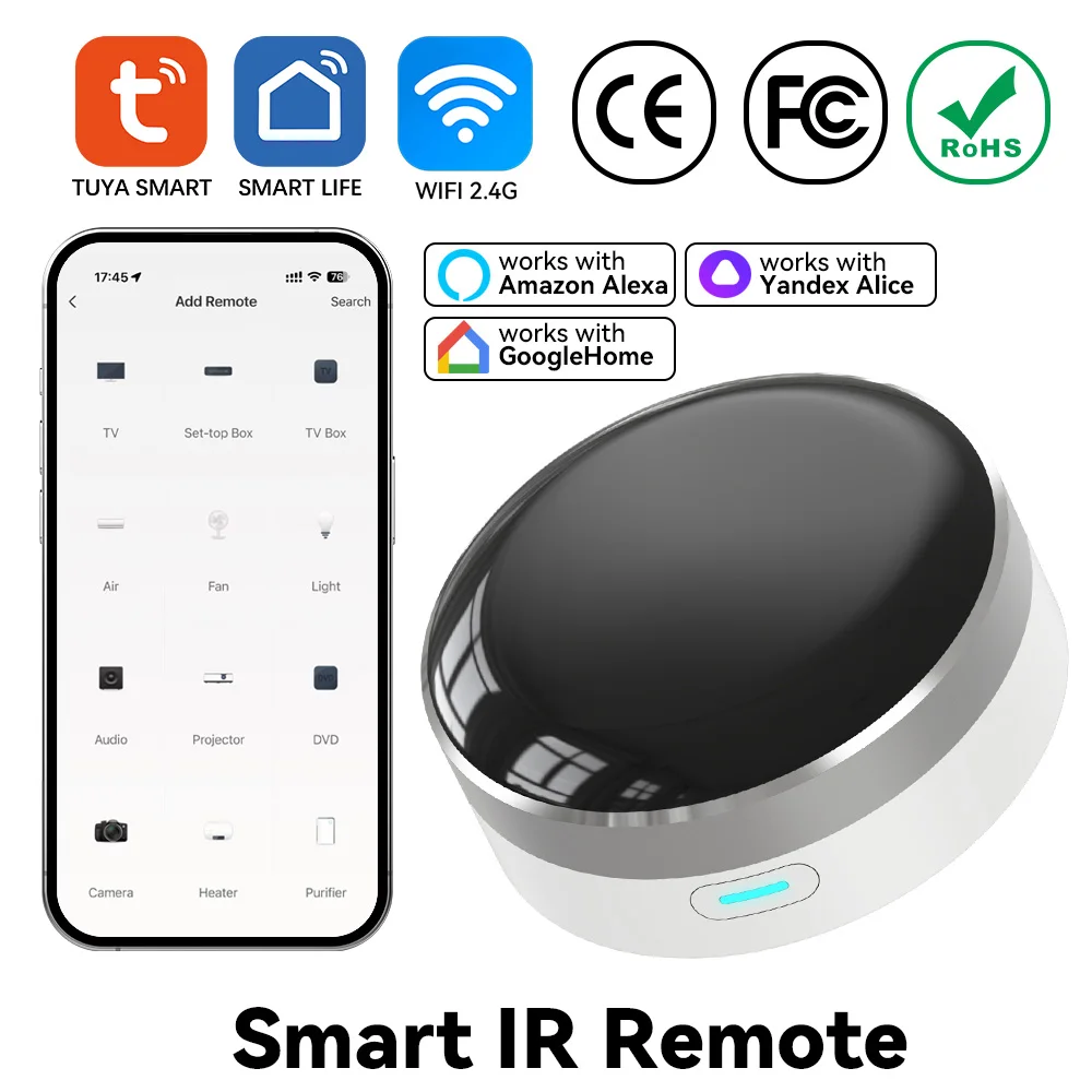 Smart Home Hub Ikea - YFK WiFi Smart IR Blaster Universal