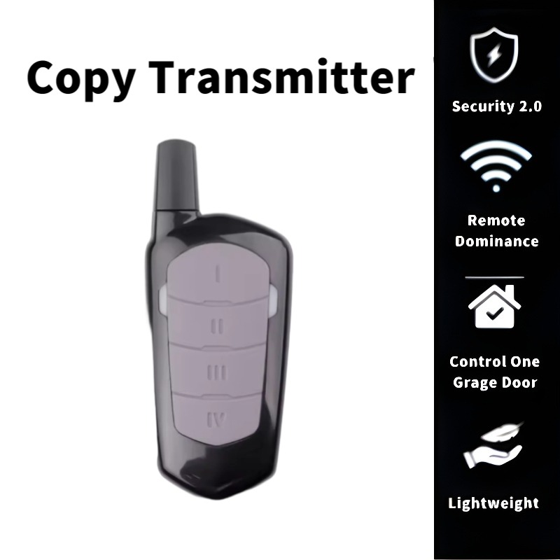 Smart Garage Door Opener - 433MHz Wireless Auto Copy Remote Controller