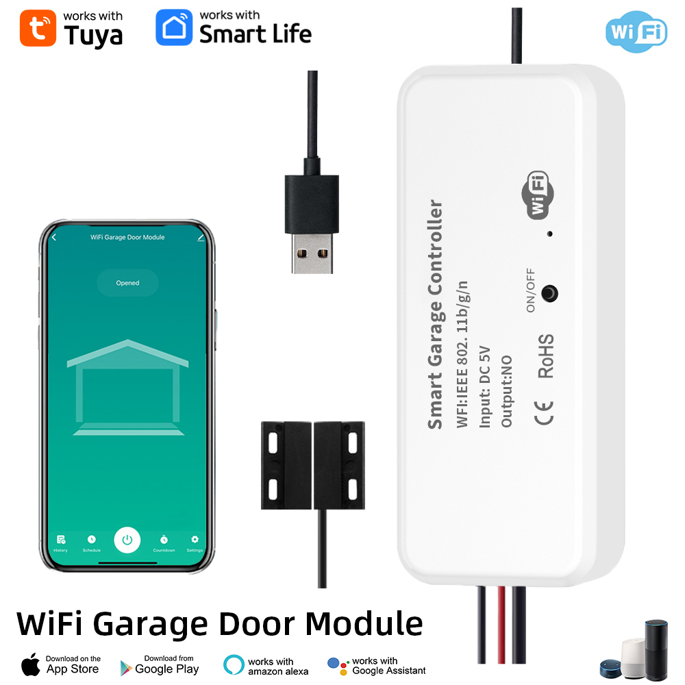 Smart Garage Door Opener - Smart Garage Door Opener DC5V Mobile
