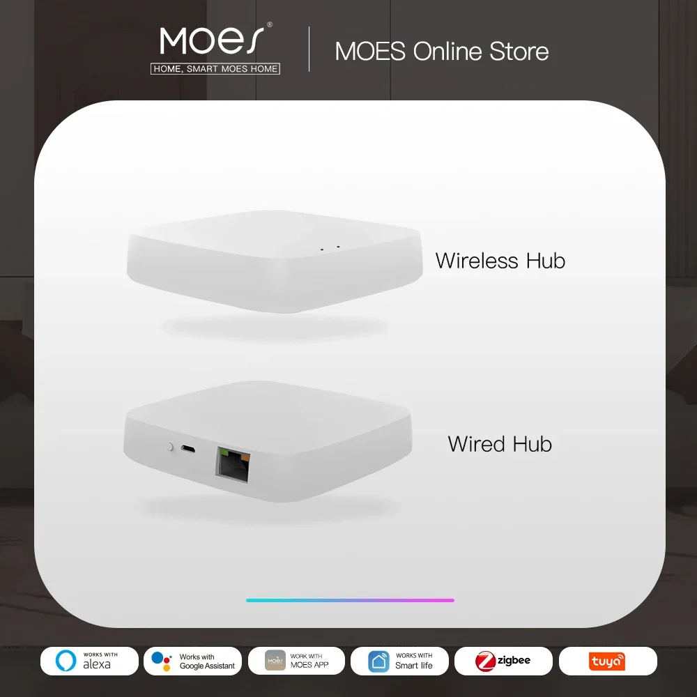 Smart Home Hub - Tuya ZigBee 3.0 Smart Gateway Hub