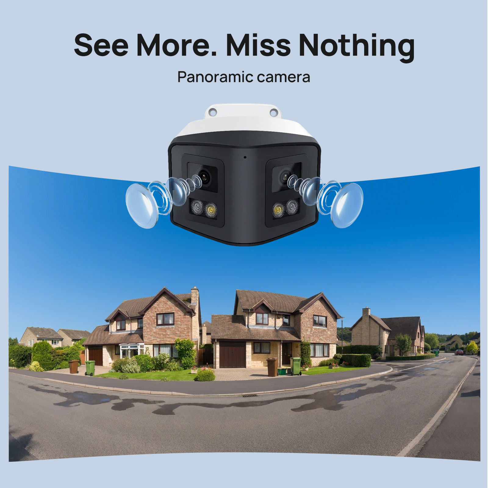 VIKYLIN 170° Panoramic Securit - Smart Home Nas recension och pris
