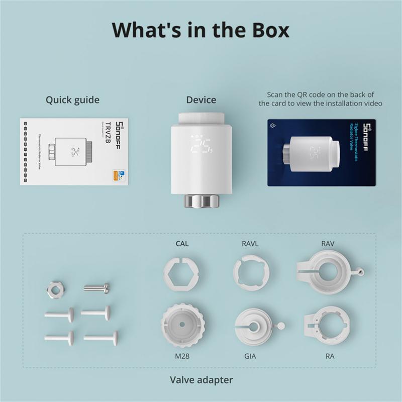 SONOFF Smart TRV Zigbee Thermo - Smart Home Mqtt recension och pris