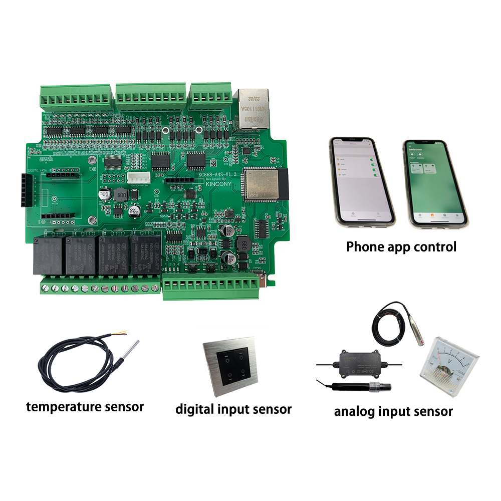 KC868-A4S ESP32 ESPhome Tasmot - Smart Home Mqtt recension och pris