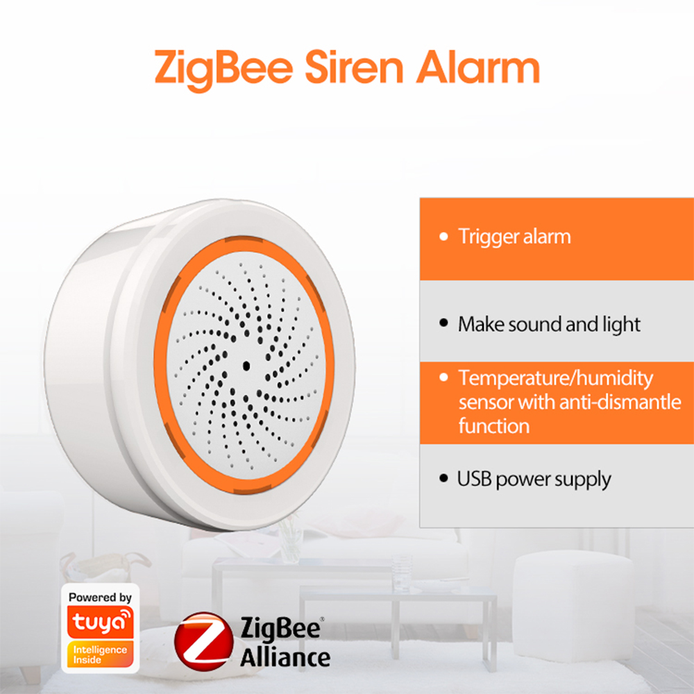 NEO-Tuya Zigbee Siren Gateway  - Smart Home Nas recension och pris