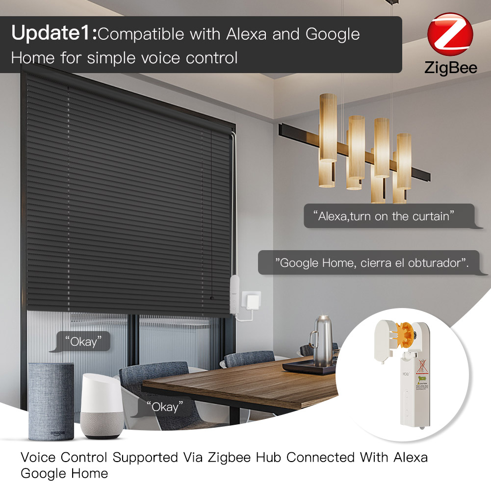 MOES ZigBee Smart DIY Motorize - Smart Home Hub Ikea recension och pris