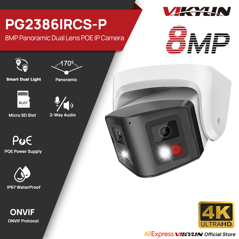 Vikylin 8MP Panoramic Smart Du - Smart Home Nas recension och pris