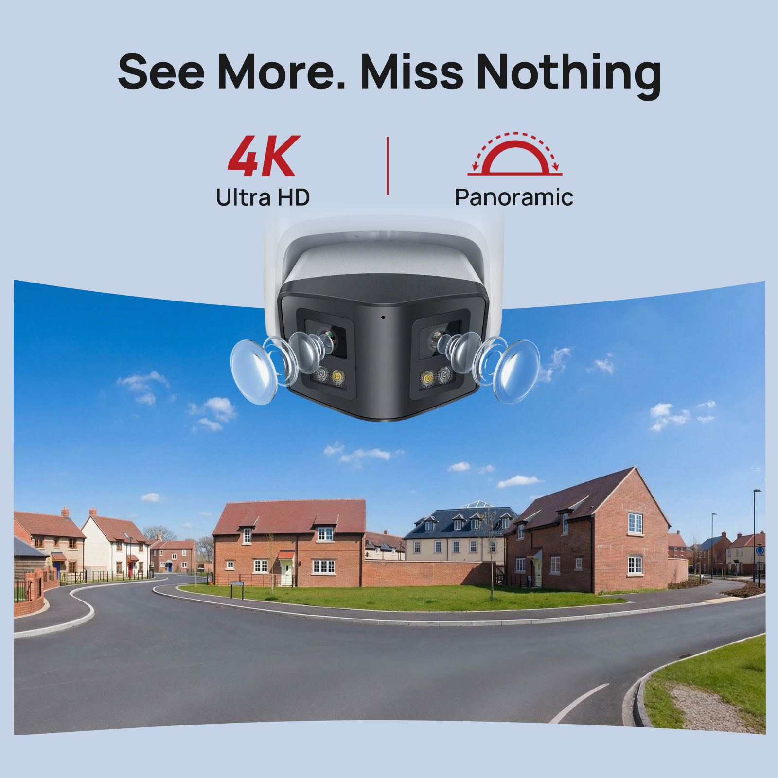 Vikylin 8MP Panoramic Smart Du - Smart Home Nas recension och pris