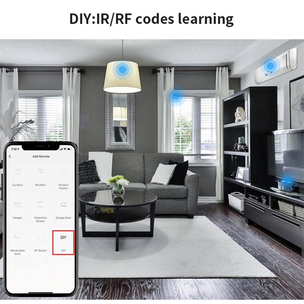 2026 New Smart RF IR Remote Co - Smart Home Hub recension och pris