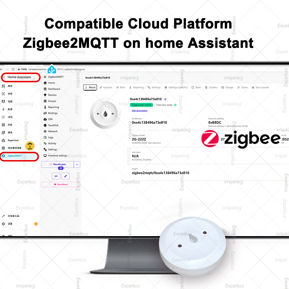 Zigbee Water Detector Leakage  - Smart Home Features recension och pris