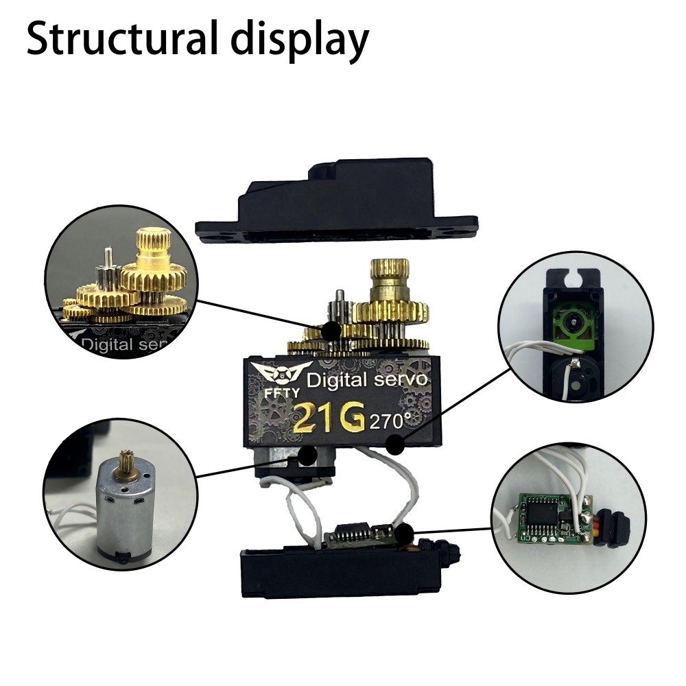 21g small servos are suitable  - Smart Home Model Project recension och pris