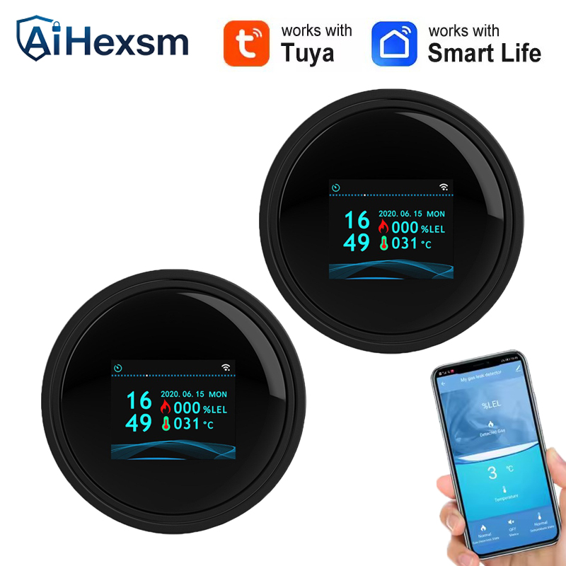 Tuya Wifi Leak With Temperatur - Smart Home Features recension och pris
