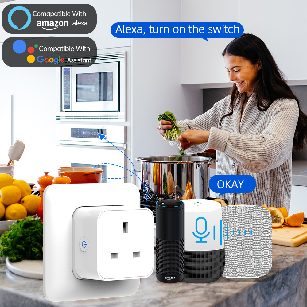 Tuya Smart Socket 16A/20A WiFi - Smart Home Features recension och pris