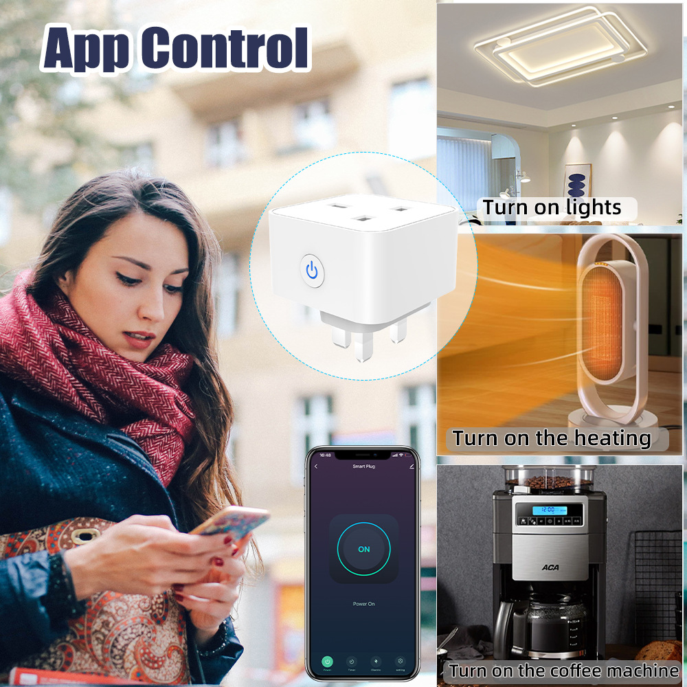 Tuya Smart Socket 16A/20A WiFi - Smart Home Features recension och pris