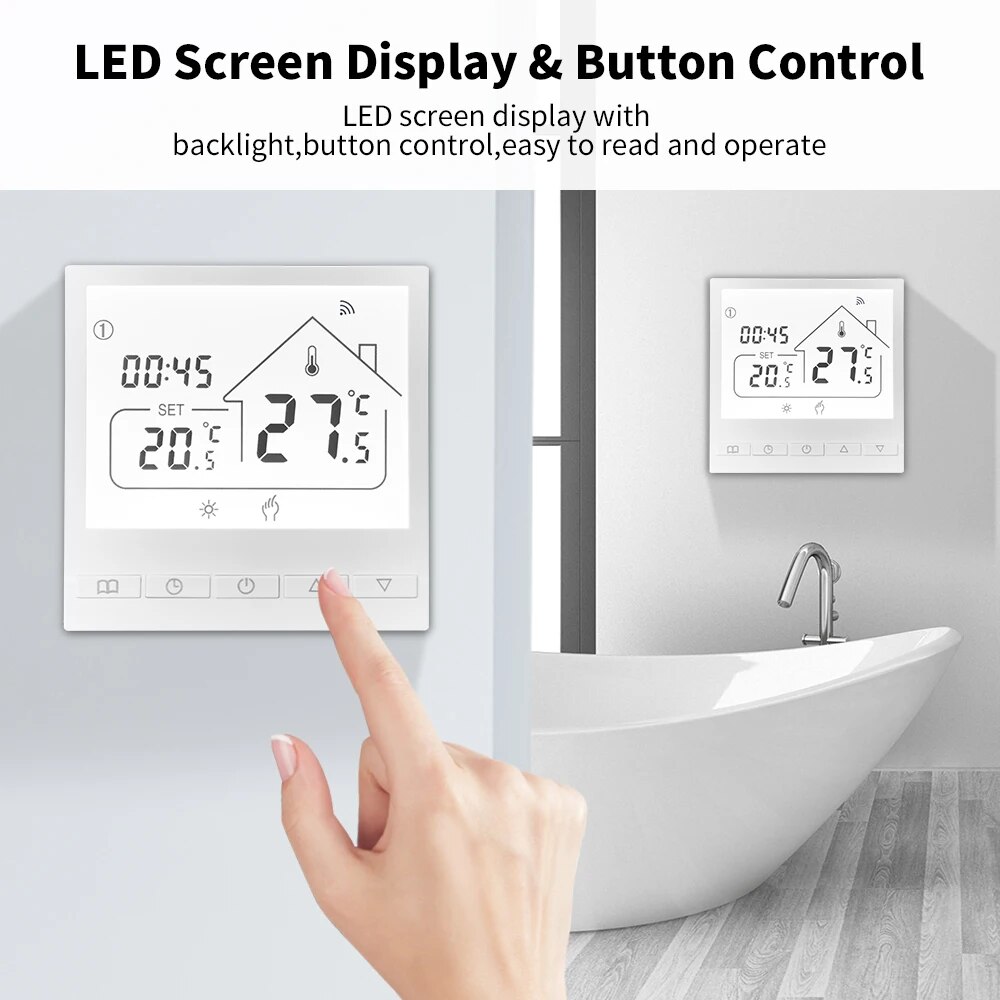 Tuya Smart WiFi Thermostat Wat - Smart Home Yandex recension och pris