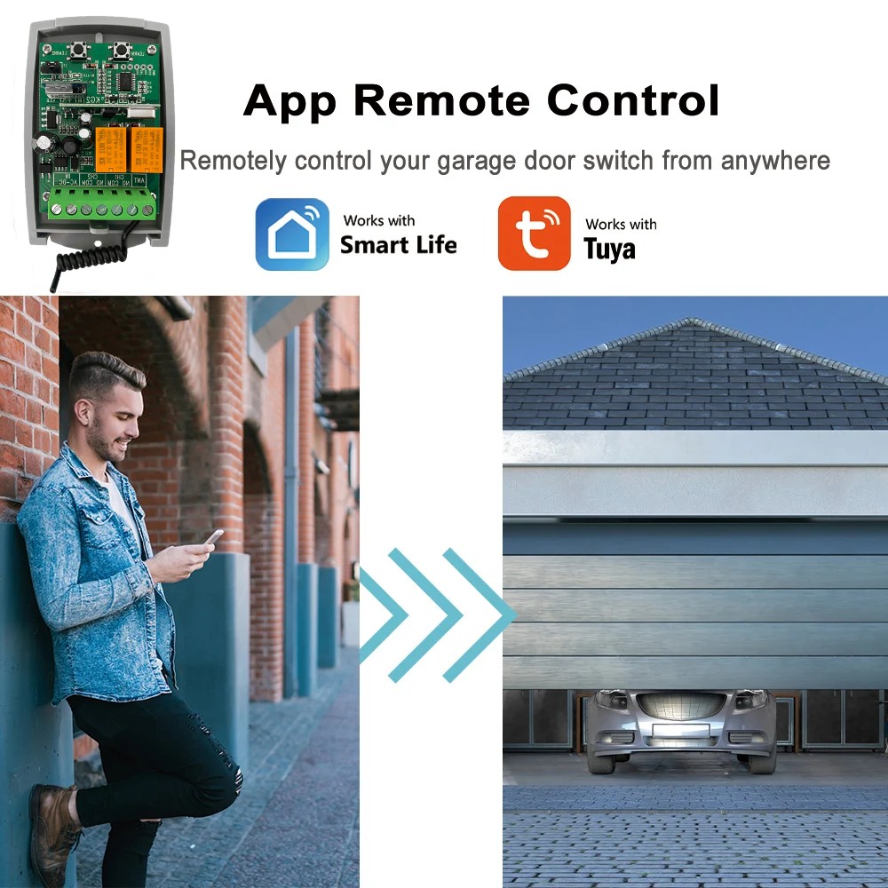 SCS SENTINEL Controller Tuya W - Smart Garage Door Opener recension och pris