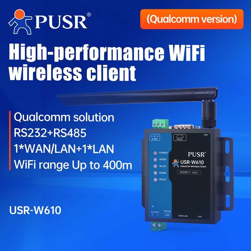 PUSR Serial RS485 RS232 to WiF - Smart Home Mqtt recension och pris