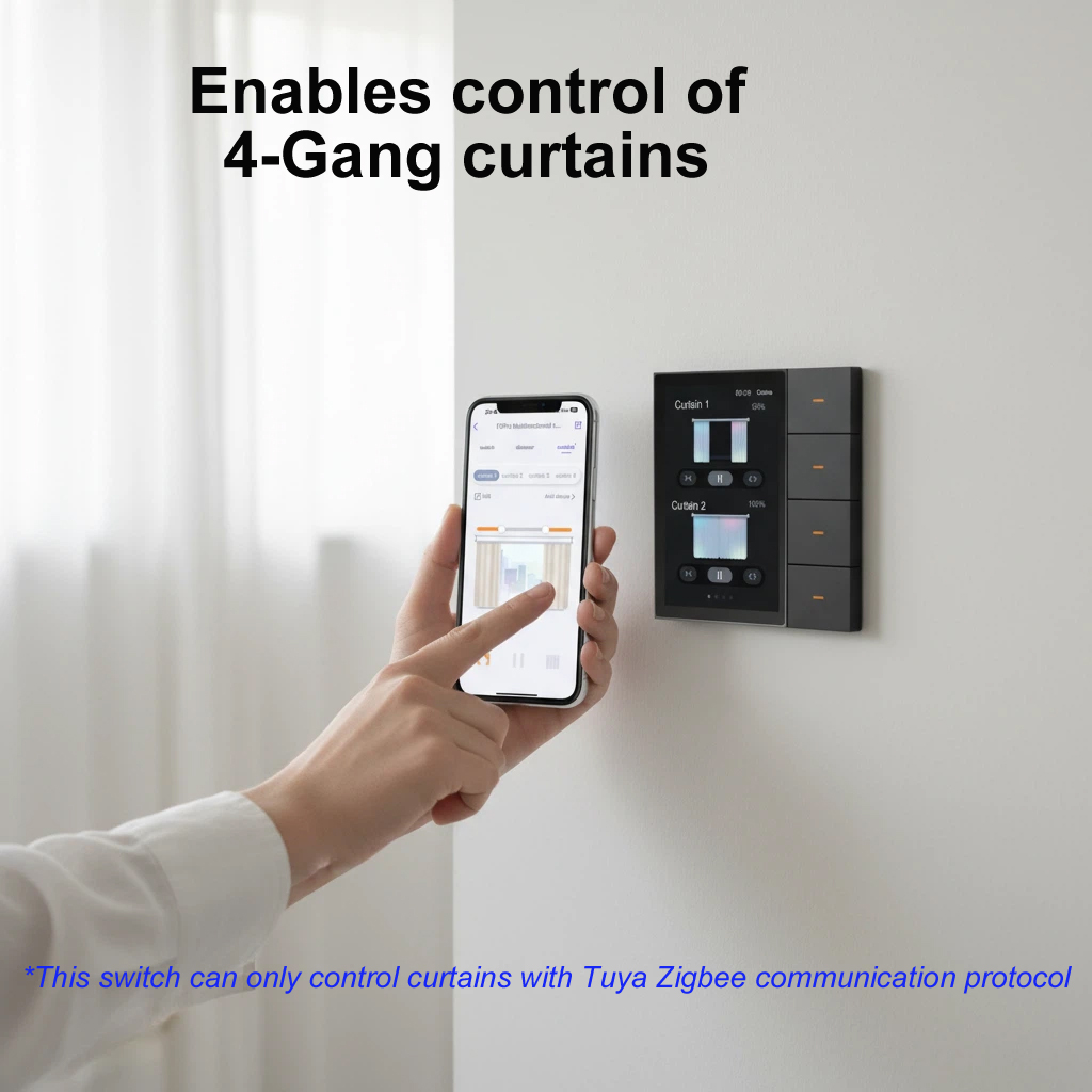 F3-pro Tuya Smart Panel ZigBee - Smart Home Features recension och pris