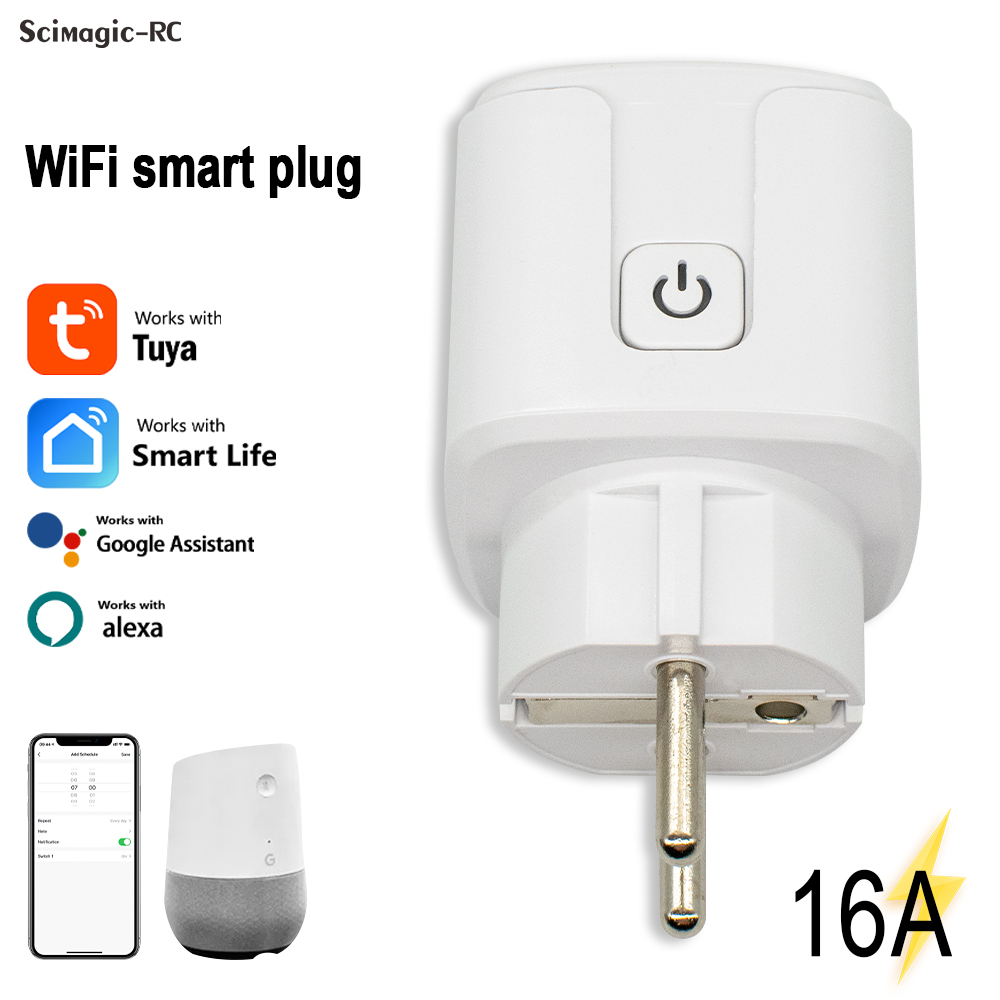Tuya Smart Plug WiFi Socket 16 - Wifi Smart Plug recension och pris