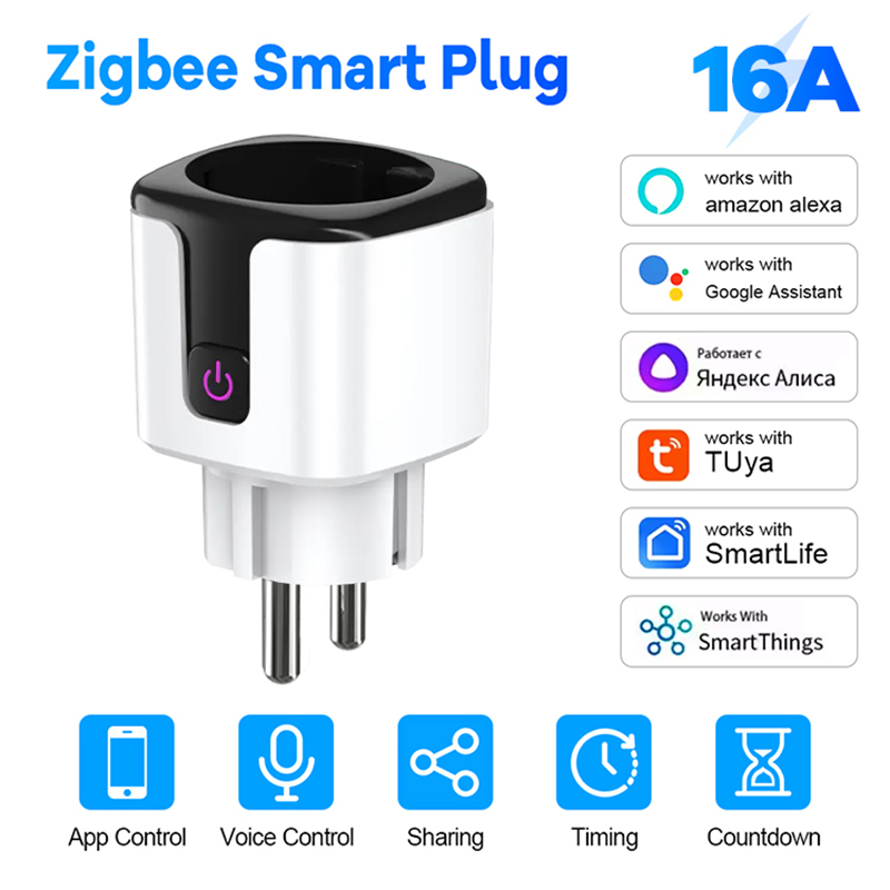 Zigbee Smart Plug 16A 20A EU P - Smart Home Hub Ikea recension och pris