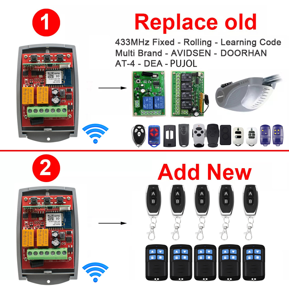 SMG8112 Tuya WIFI Smart Door O - Smart Garage Door Opener recension och pris