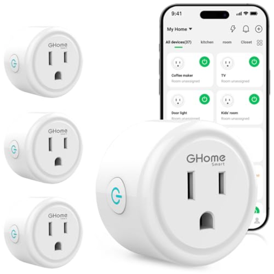 Plug, WiFi Smart Plugs Work wi - Smart Home Hub recension och pris