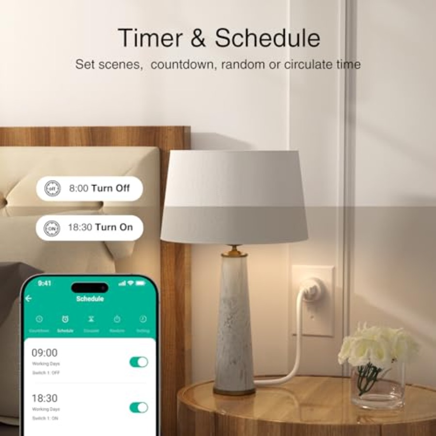 Plug, WiFi Smart Plugs Work wi - Smart Home Hub recension och pris