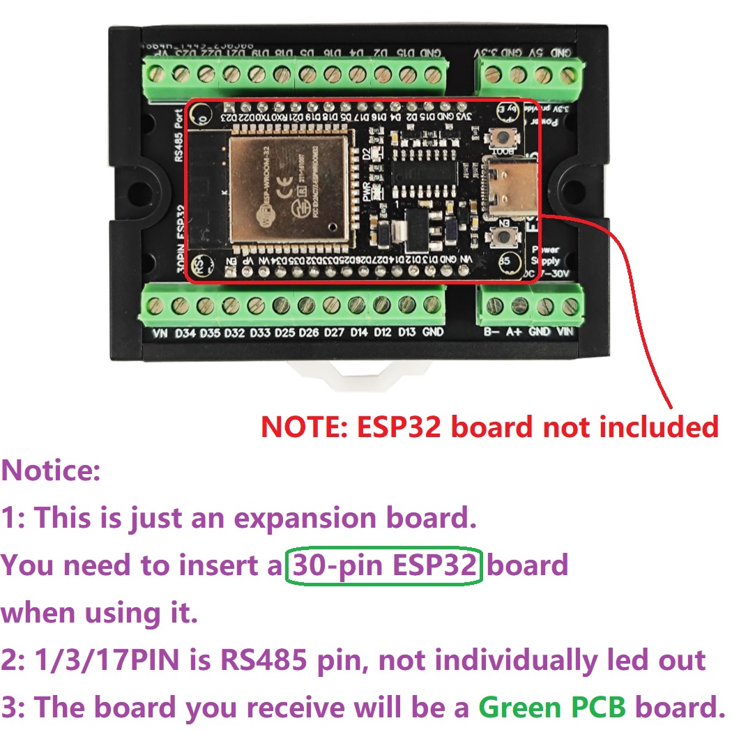 DC 7-30V Power Input 5V 3.3V O - Smart Home Mqtt recension och pris