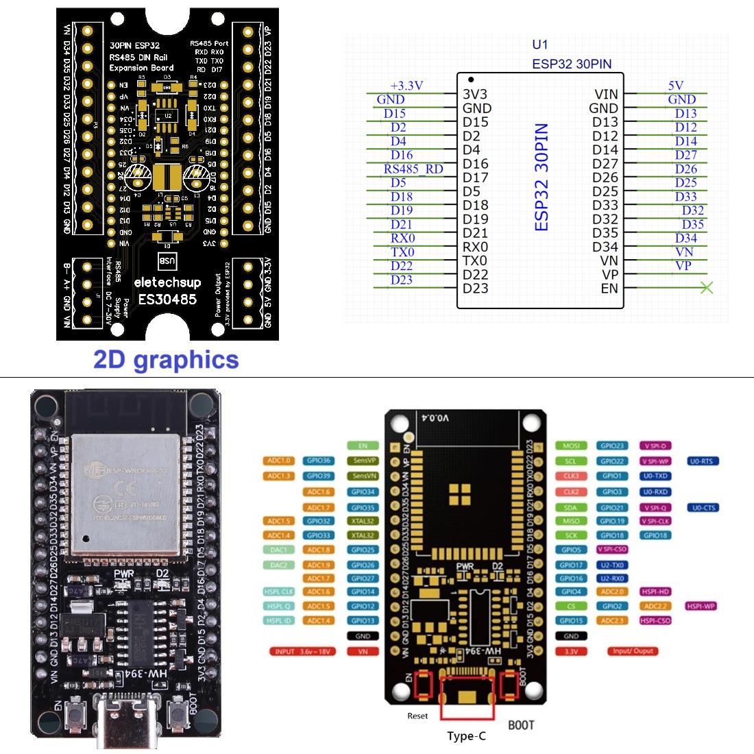 DC 7-30V Power Input 5V 3.3V O - Smart Home Mqtt recension och pris
