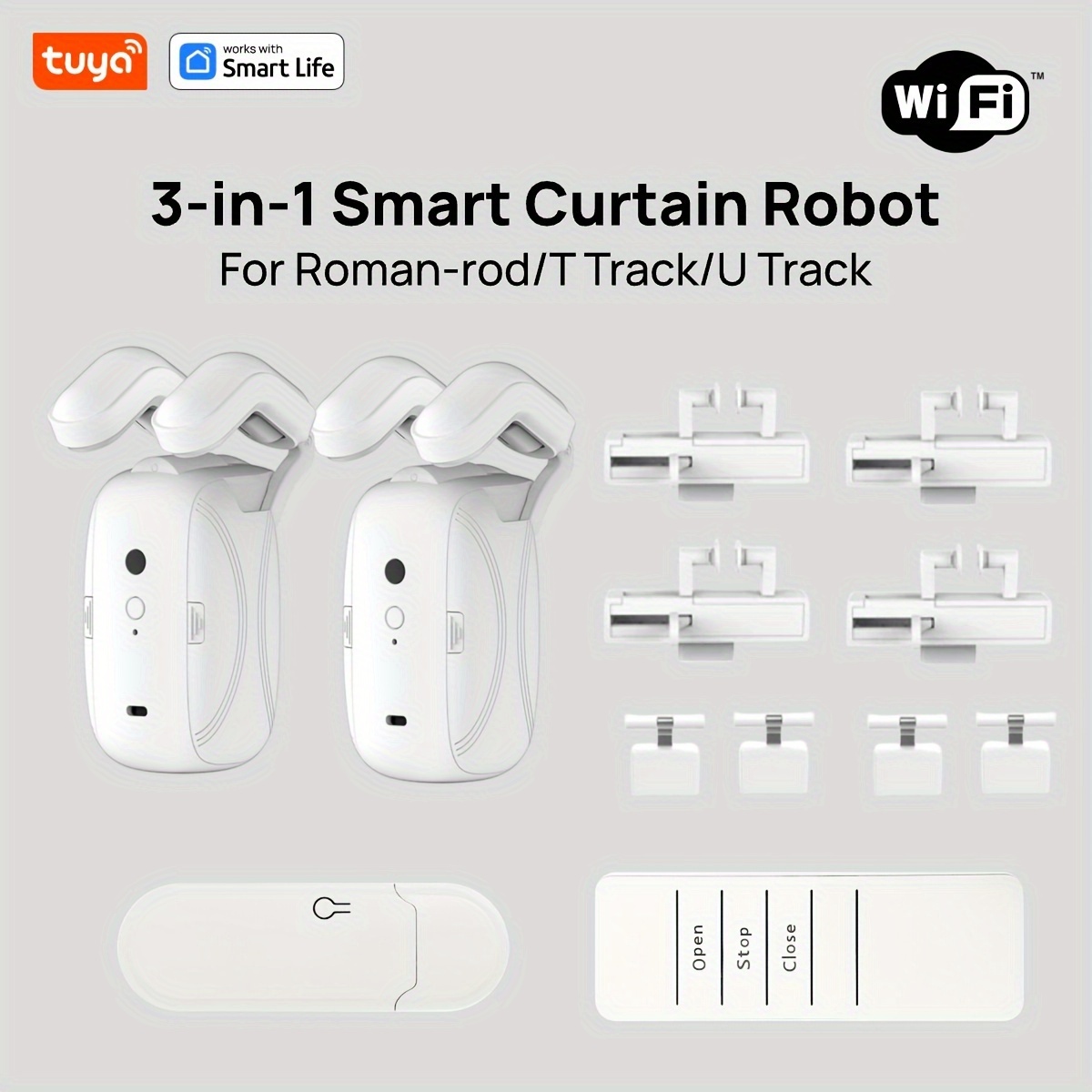 1/2PCS Tuya Smart WiFi Curtain - Smart Home Hub recension och pris