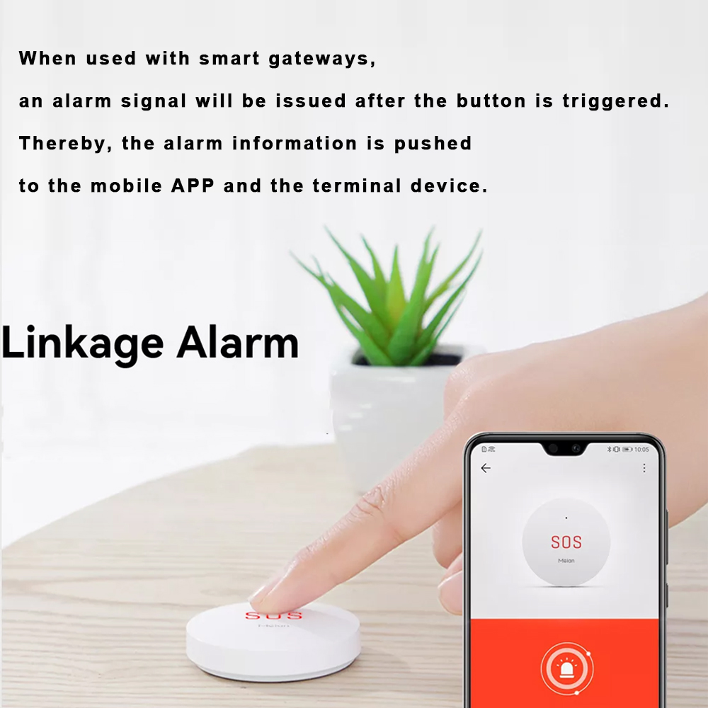 Meian Zigbee Tuya SOS Emergenc - Smart Home Hub recension och pris