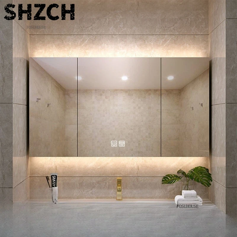 Modern Thickened Bathroom Mirr - Smart Home Features recension och pris