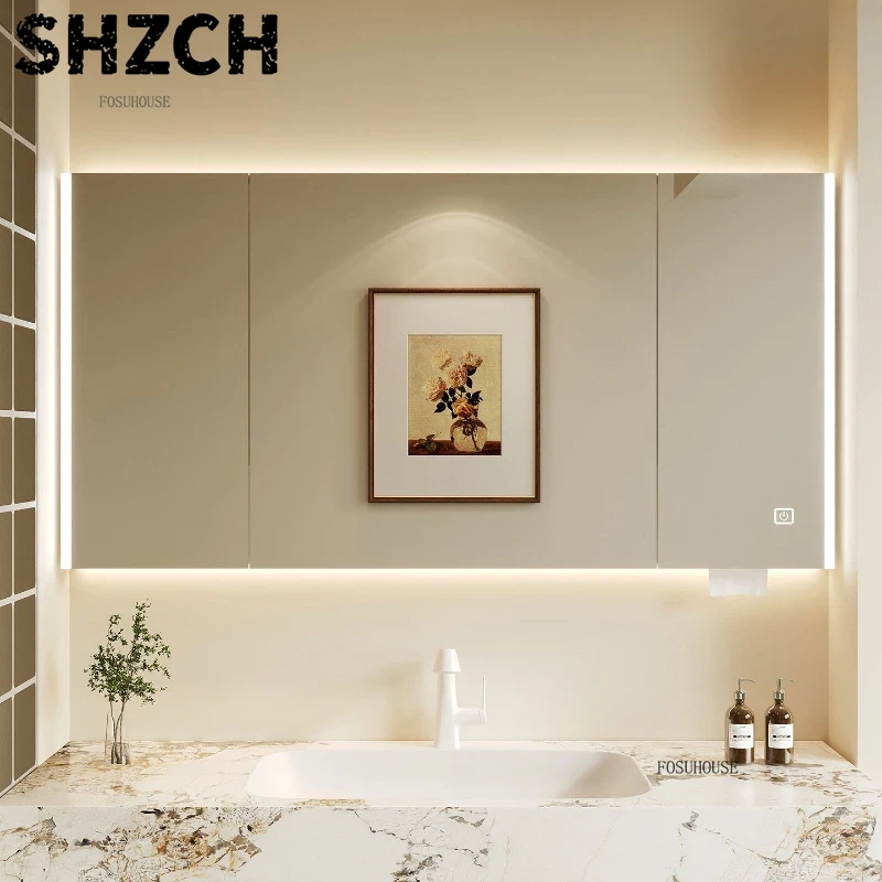 Modern Thickened Bathroom Mirr - Smart Home Features recension och pris