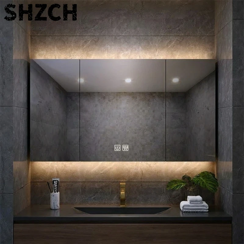 Modern Thickened Bathroom Mirr - Smart Home Features recension och pris
