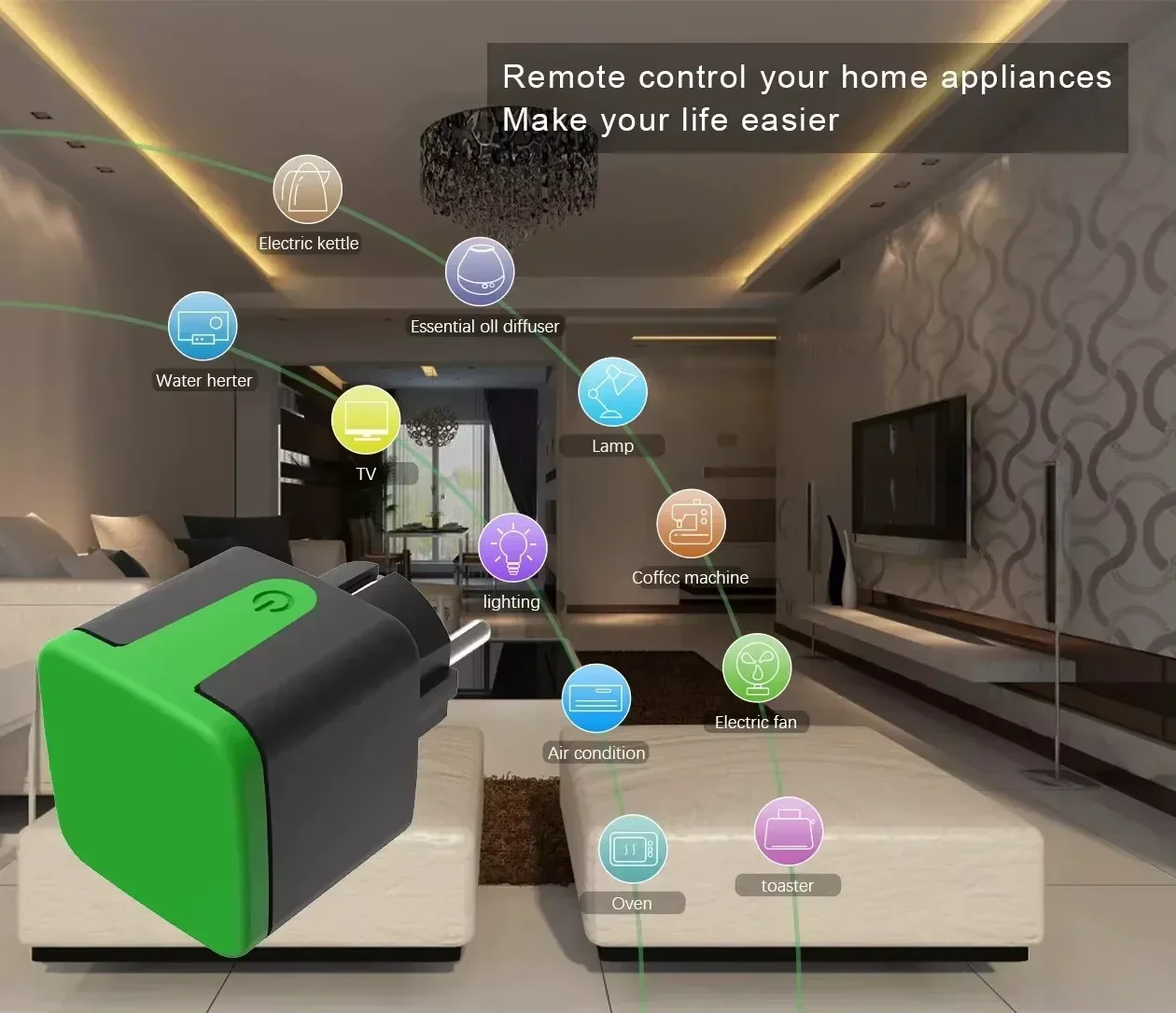 Tuya EU 16A WiFi Smart Waterpr - Wifi Smart Plug recension och pris