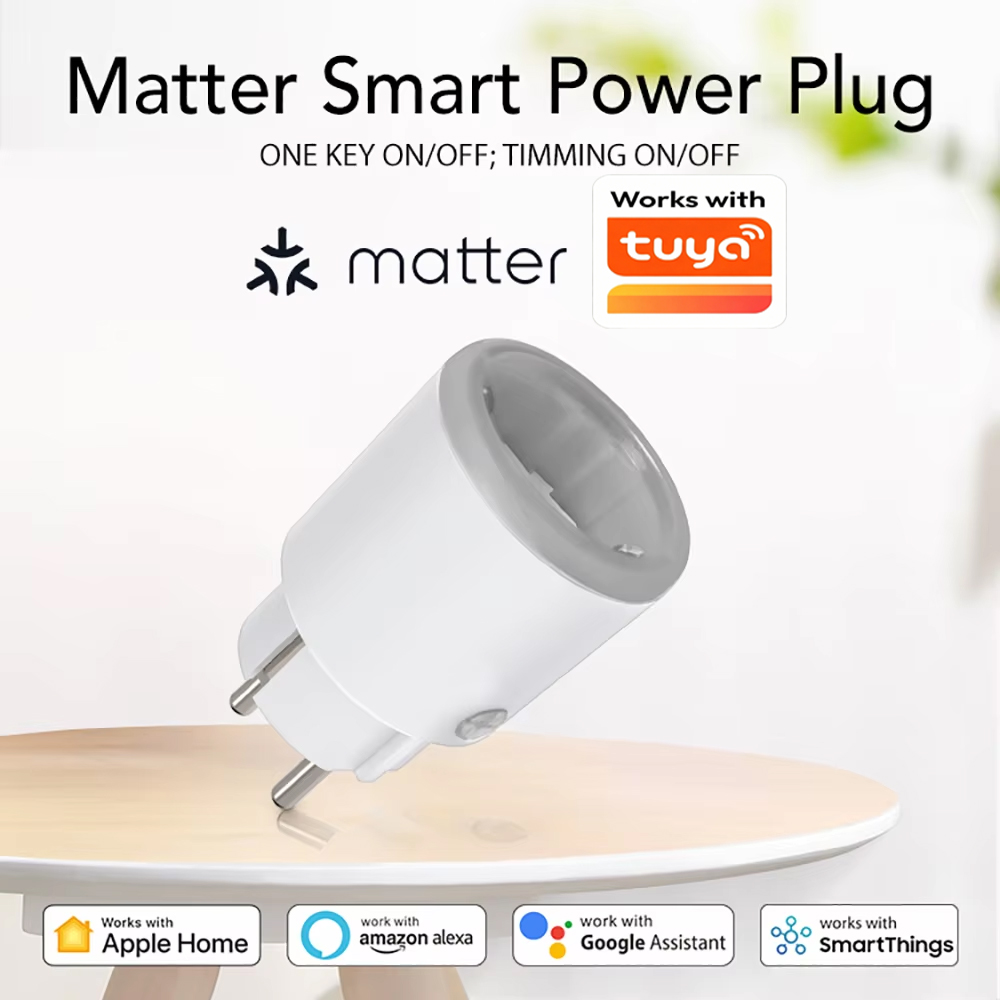TUYA Smart Plug Matter Wi-Fi S - Smart Home Nas recension och pris