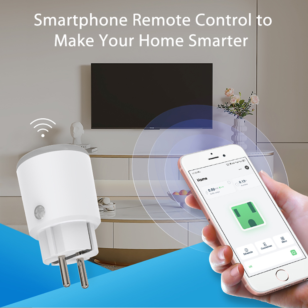TUYA Smart Plug Matter Wi-Fi S - Smart Home Nas recension och pris