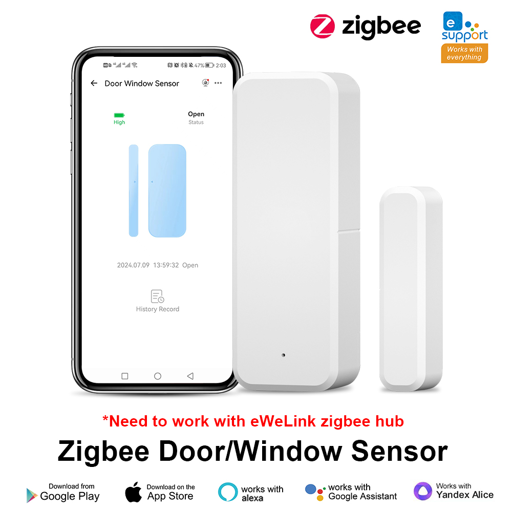 ZigBee Door Window Sensor eWeL - Smart Home Yandex recension och pris